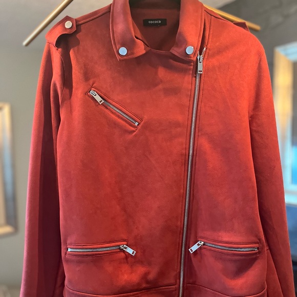 Soft, faux suede, everyday jacket - Picture 2 of 3